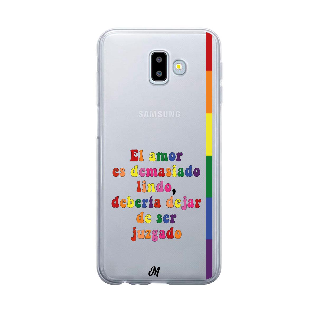 Case para Samsung J6 Plus Amor Libre - Mandala Cases