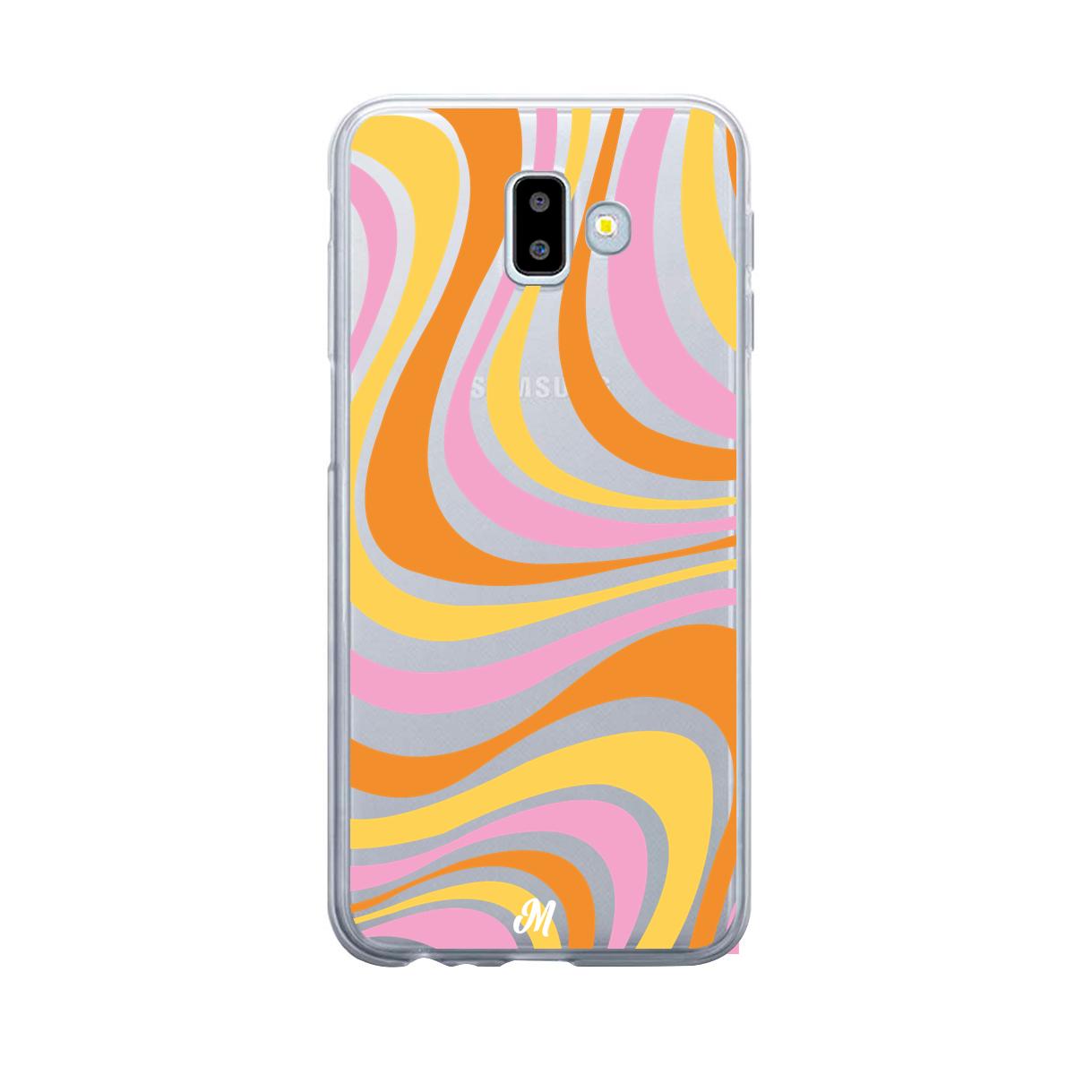 Case para Samsung J6 Plus Groovy Amarillo - Mandala Cases