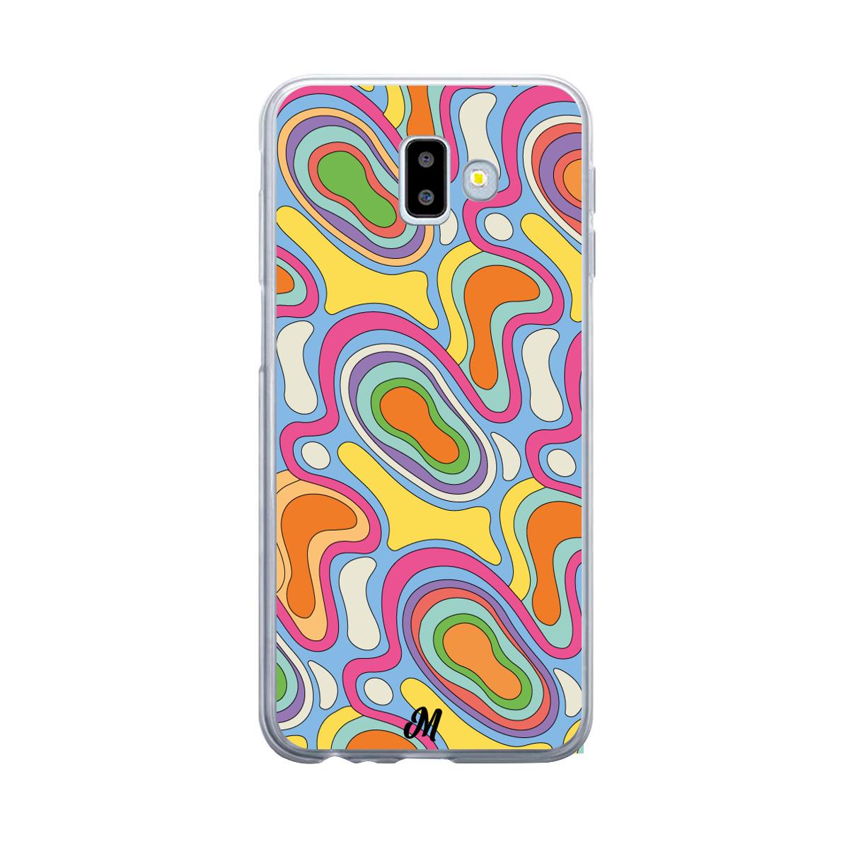 Case para Samsung J6 Plus Hippie Art   - Mandala Cases