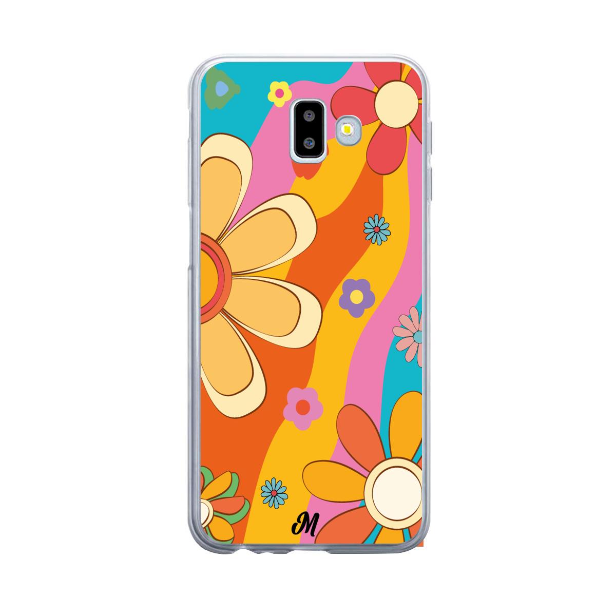 Case para Samsung J6 Plus Hippie Flowers - Mandala Cases