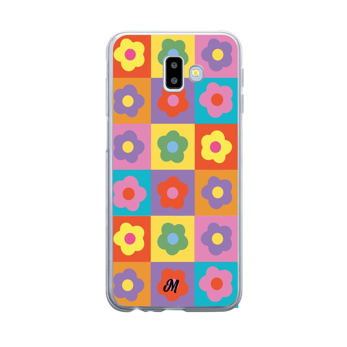 Case para Samsung J6 Plus Colors and Flowers - Mandala Cases
