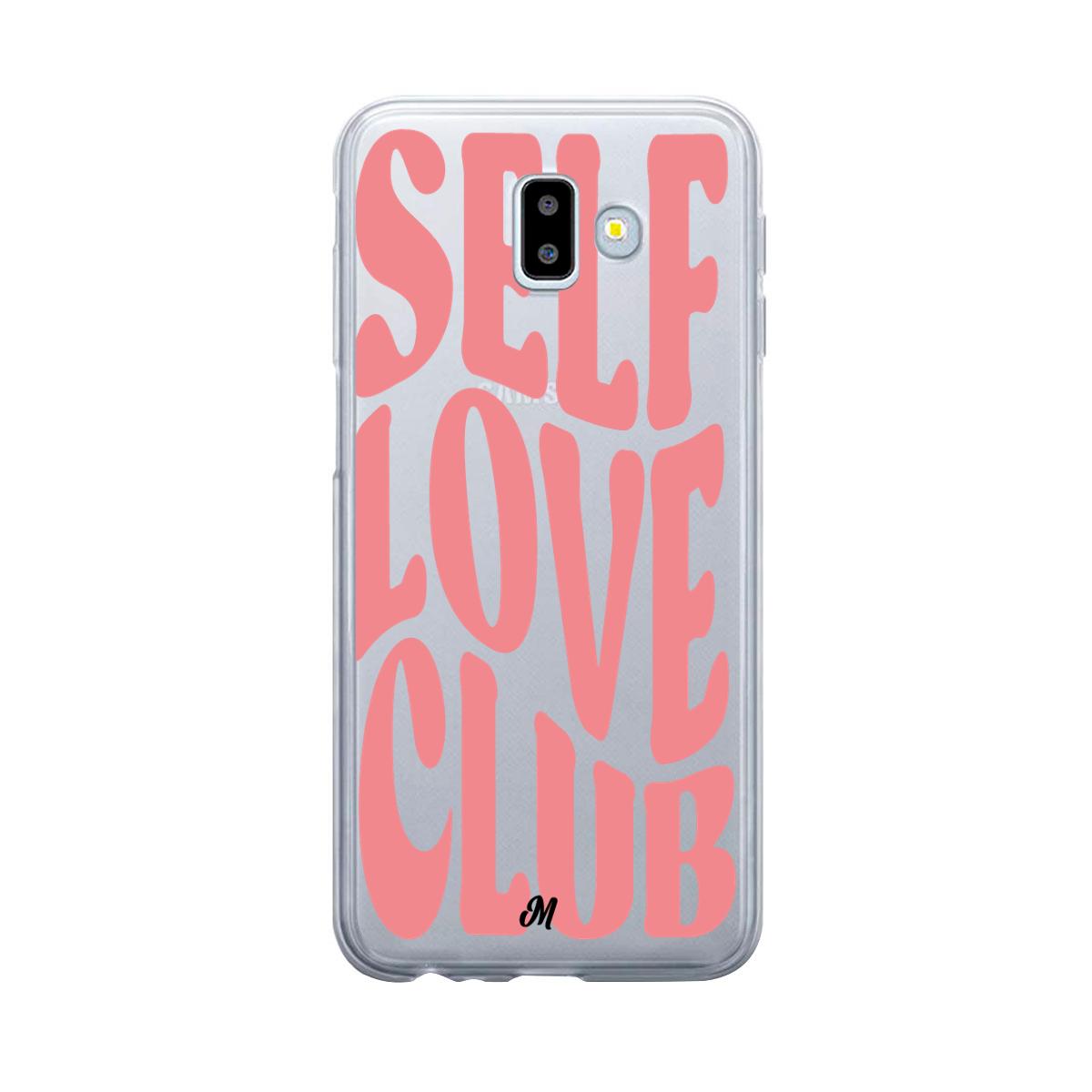 Case para Samsung J6 Plus Self Love Club Pink - Mandala Cases