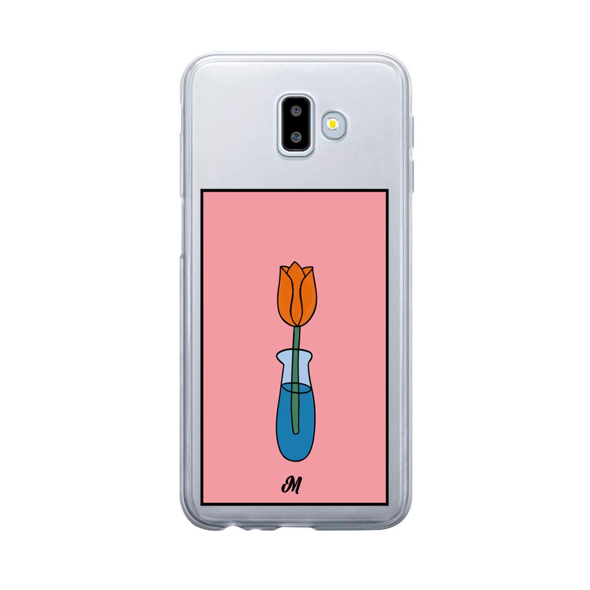 Case para Samsung J6 Plus Tulipán - Mandala Cases