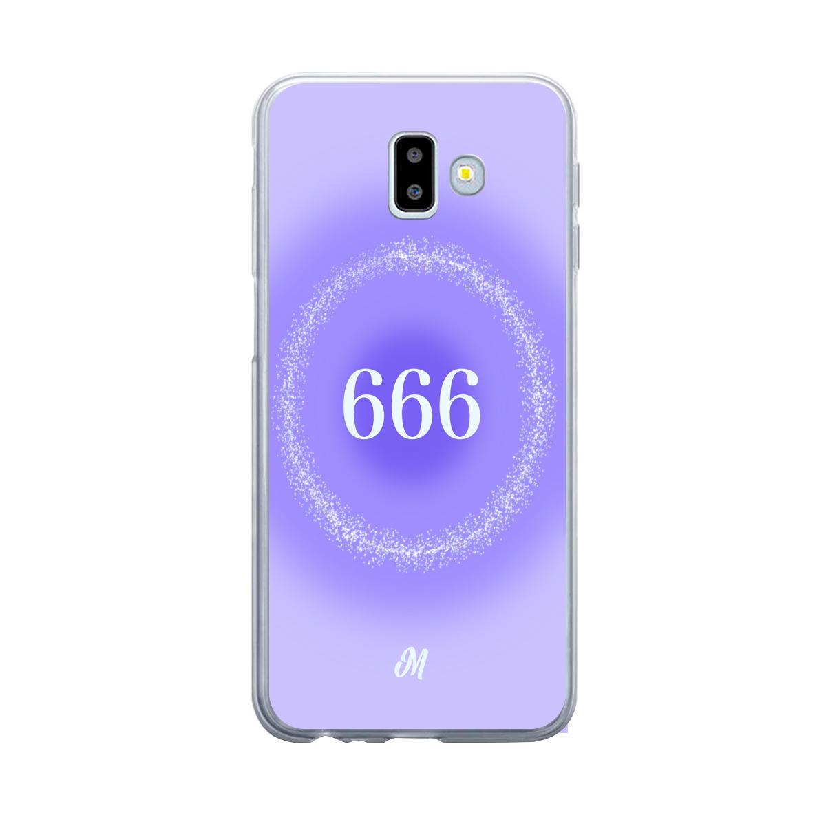Case para Samsung J6 Plus ángeles 666-  - Mandala Cases