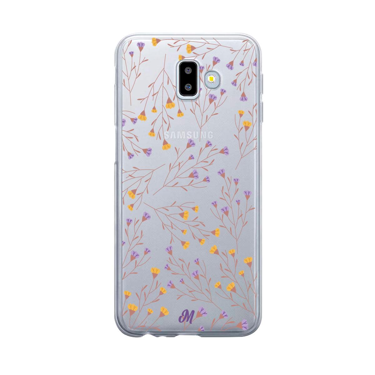 Case para Samsung J6 Plus Flores Primavera-  - Mandala Cases