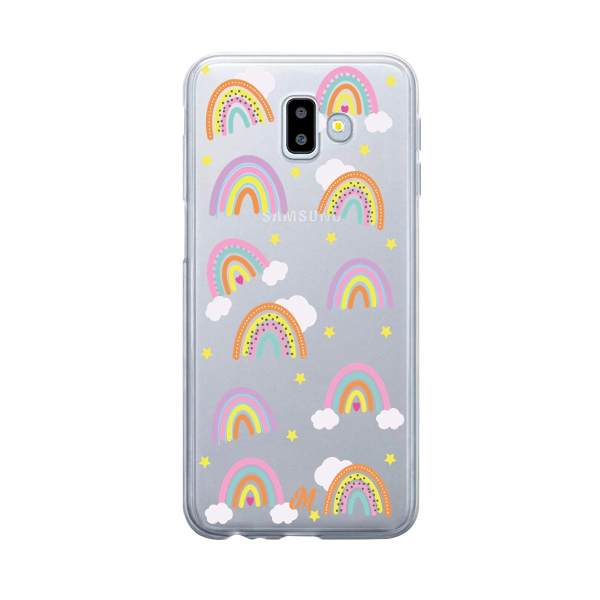 Case para Samsung J6 Plus Fiesta arcoíris - Mandala Cases