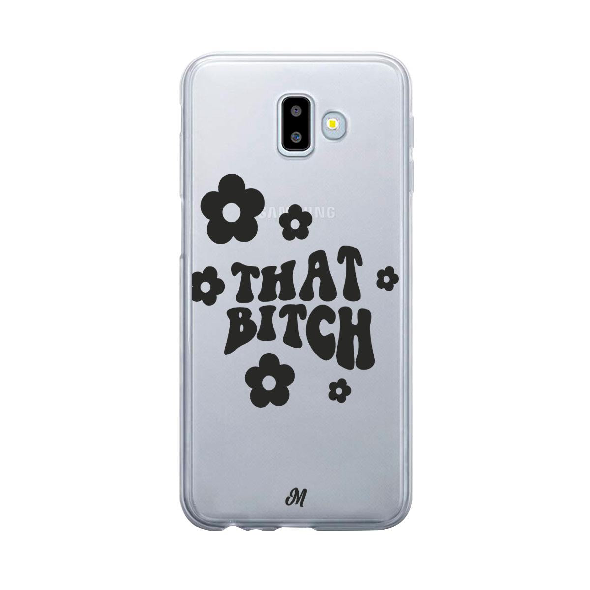 Case para Samsung J6 Plus that bitch negro - Mandala Cases