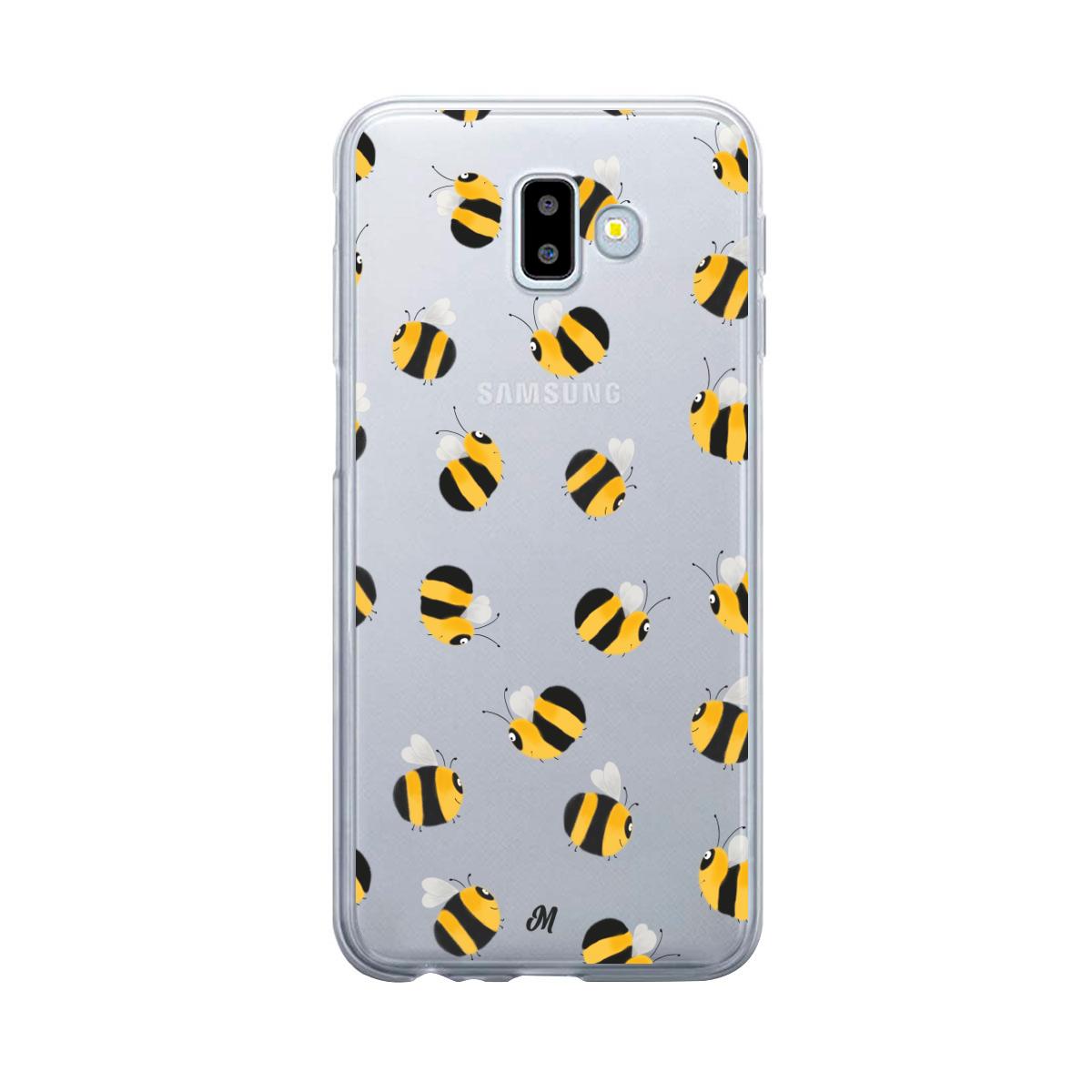 Case para Samsung J6 Plus Abejitas Voladoras - Mandala Cases