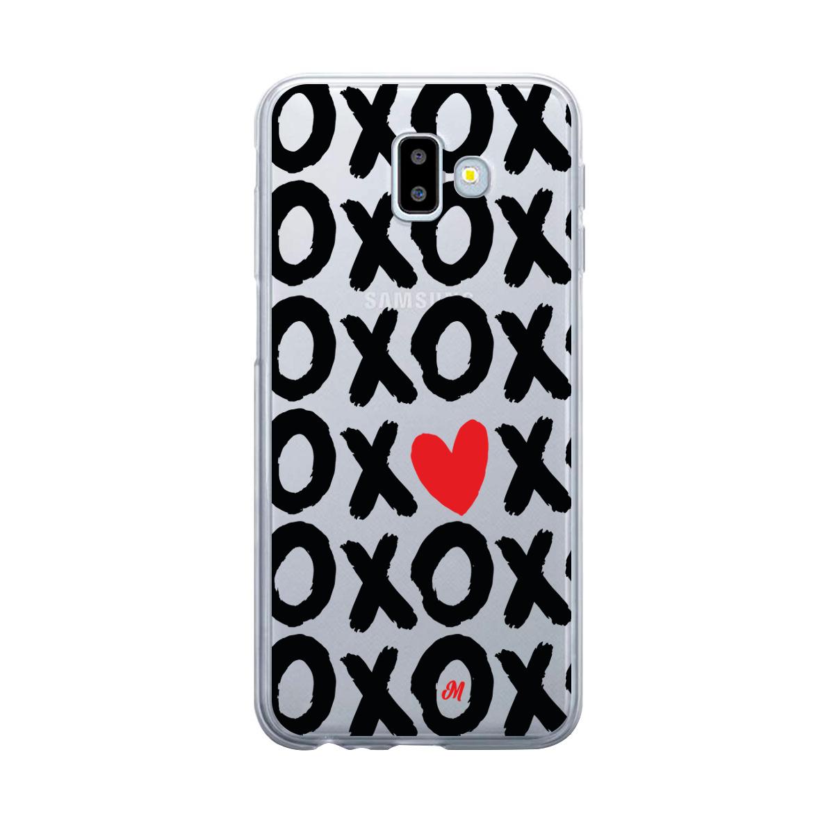 Case para Samsung J6 Plus OXOX Besos y Abrazos - Mandala Cases