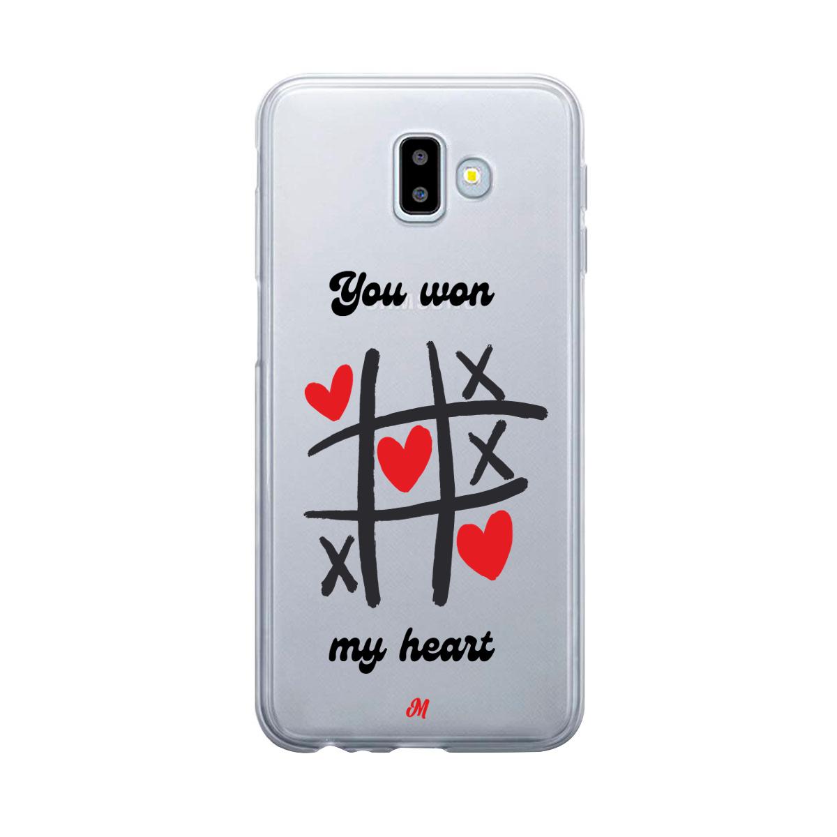 Case para Samsung J6 Plus You Won My Heart - Mandala Cases