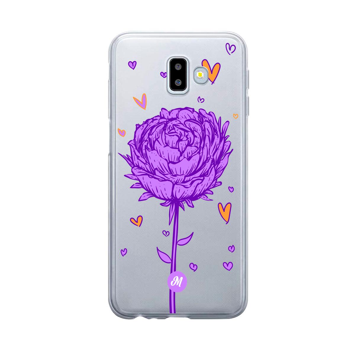 Cases para Samsung J6 Plus Rosa morada - Mandala Cases