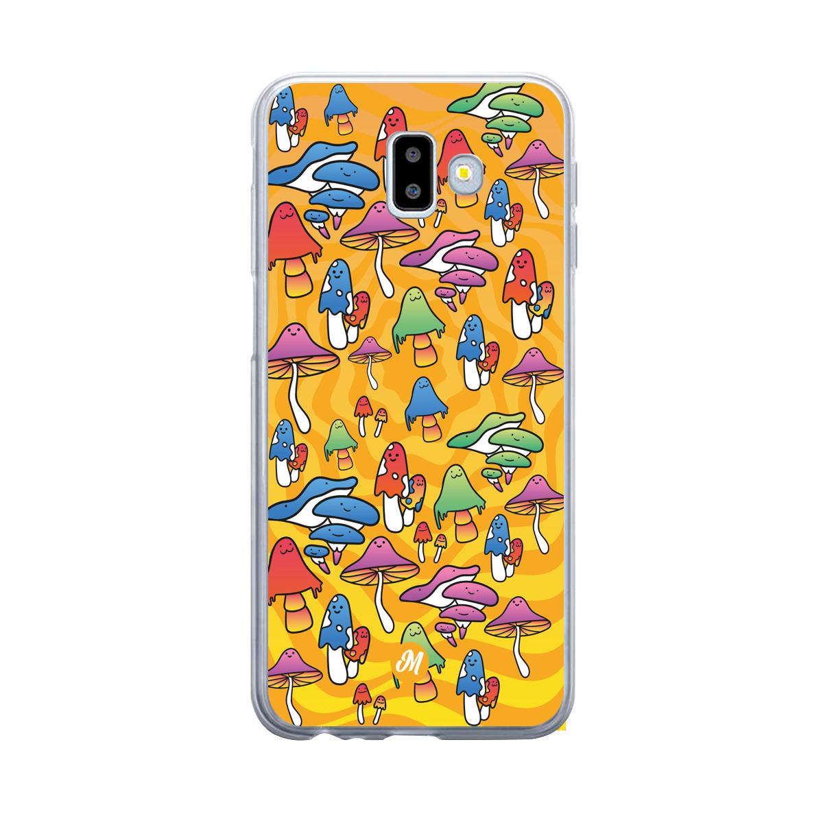 Cases para Samsung J6 Plus Color mushroom - Mandala Cases