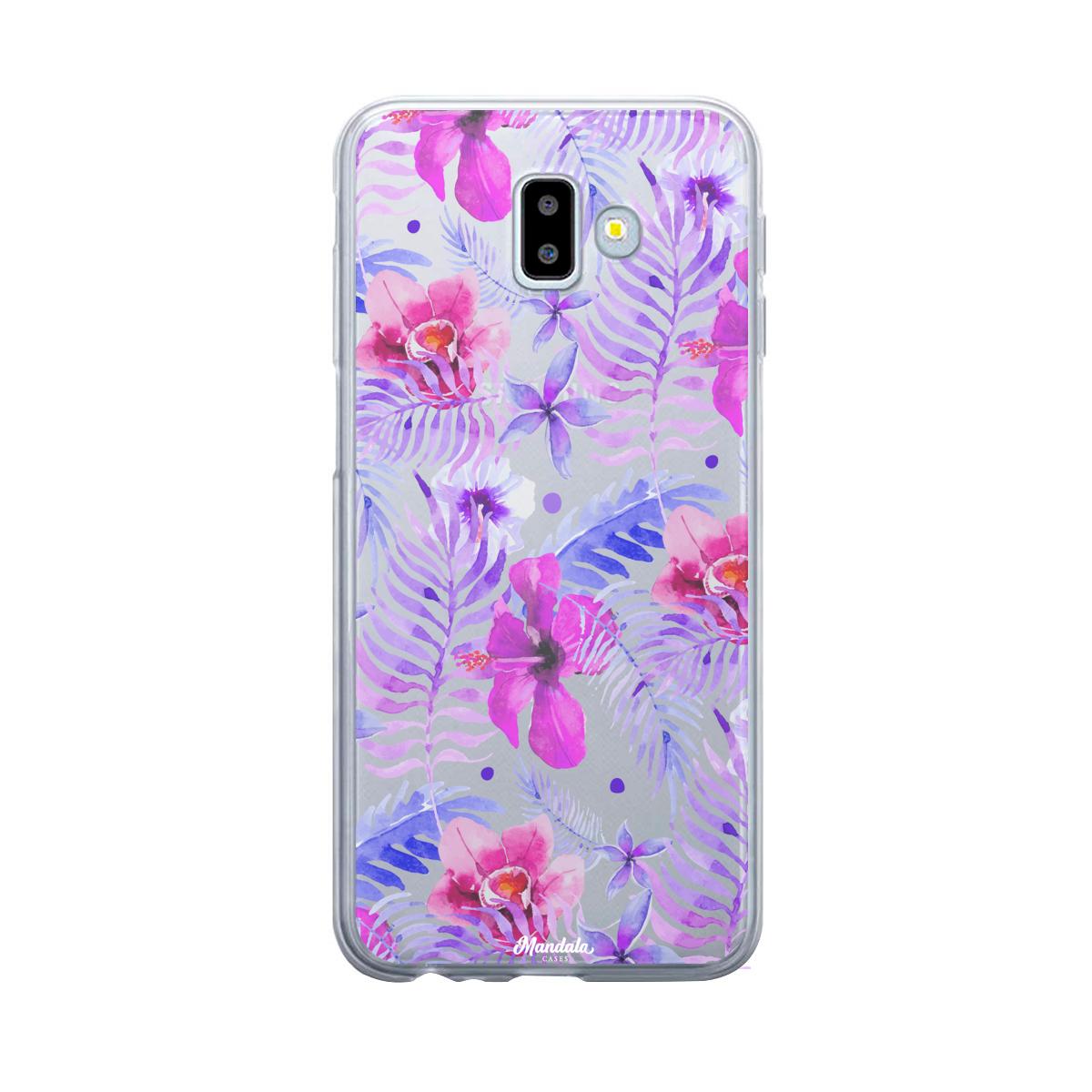 Case para Samsung J6 Plus de Flores Hawaianas - Mandala Cases