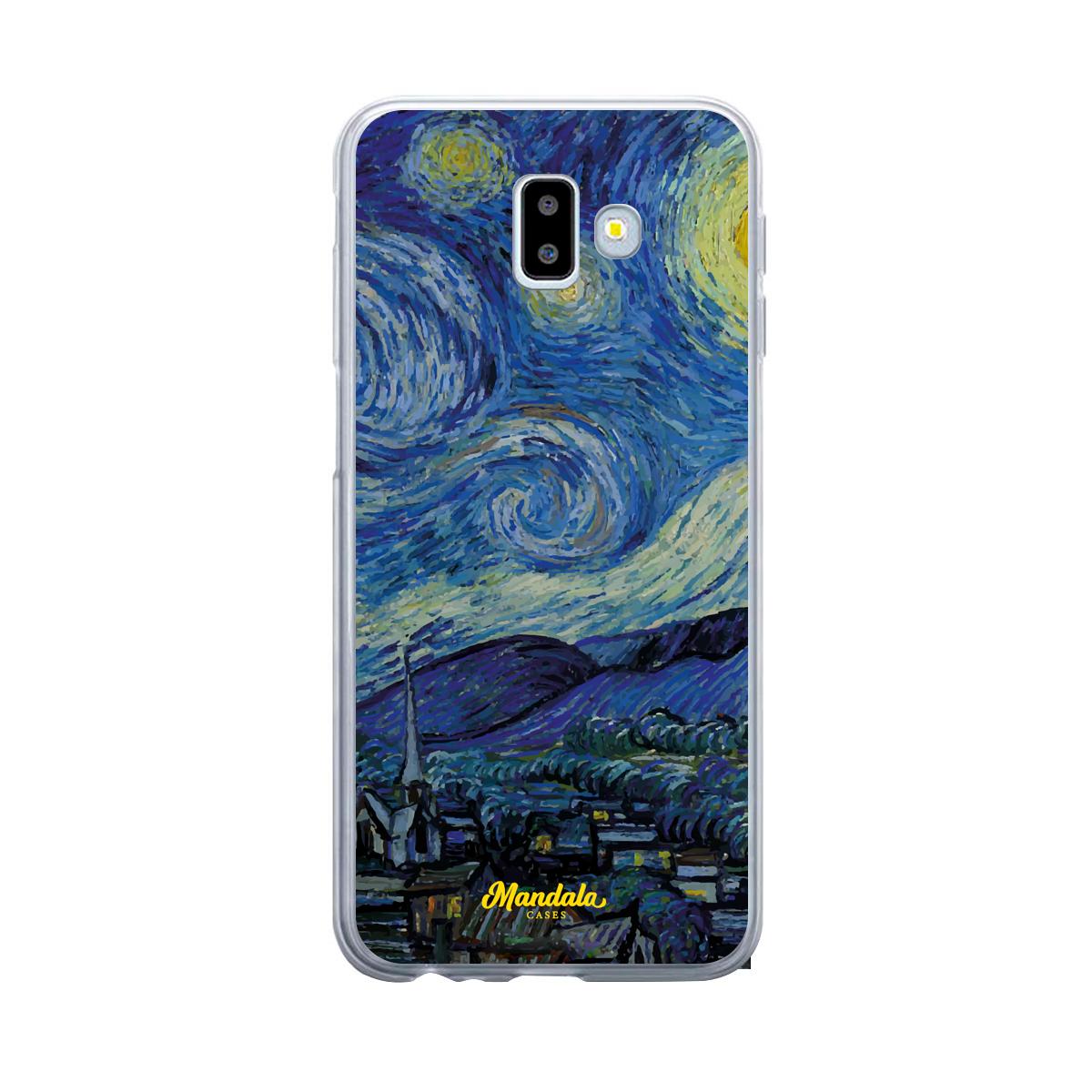Case para Samsung J6 Plus de La Noche Estrellada- Mandala Cases
