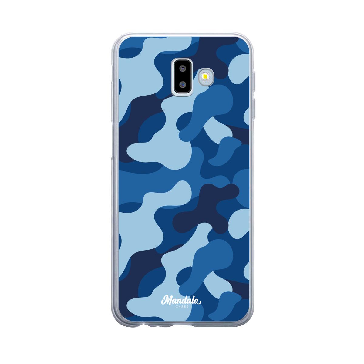 Estuches para Samsung J6 Plus - Blue Militare Case  - Mandala Cases