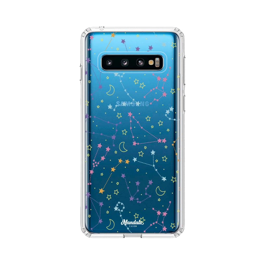 Case para Samsung S10 Funda Pequeñas Estrellas  - Mandala Cases