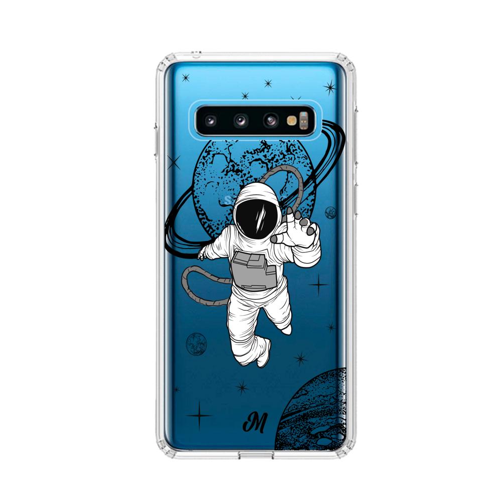 Case para Samsung S10 Funda Saturno Astronauta - Mandala Cases
