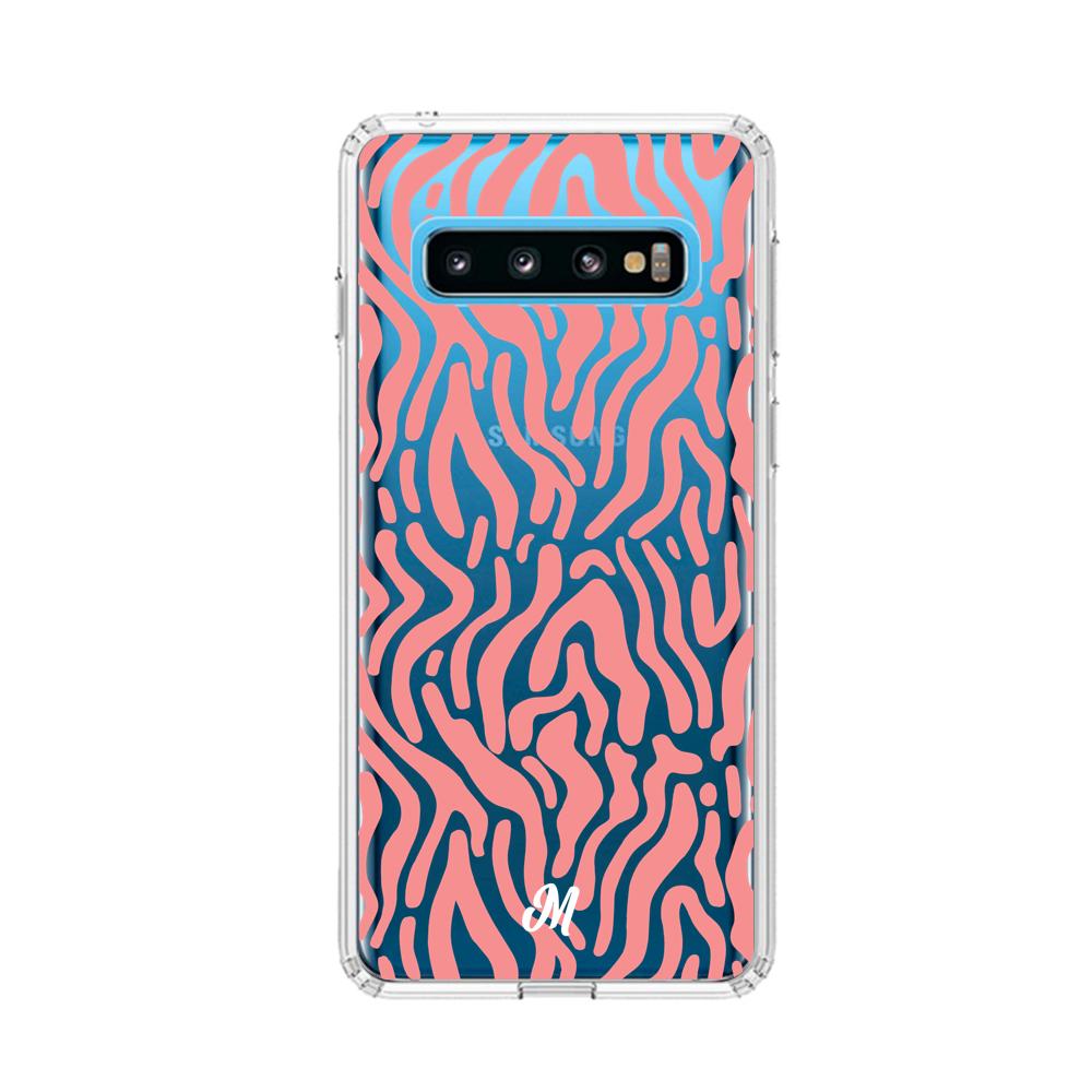 Case para Samsung S10 Líneas Corales - Mandala Cases