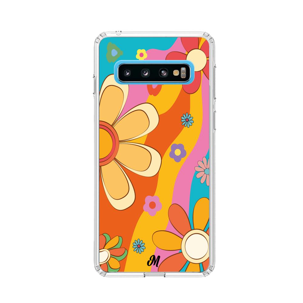 Case para Samsung S10 Hippie Flowers - Mandala Cases