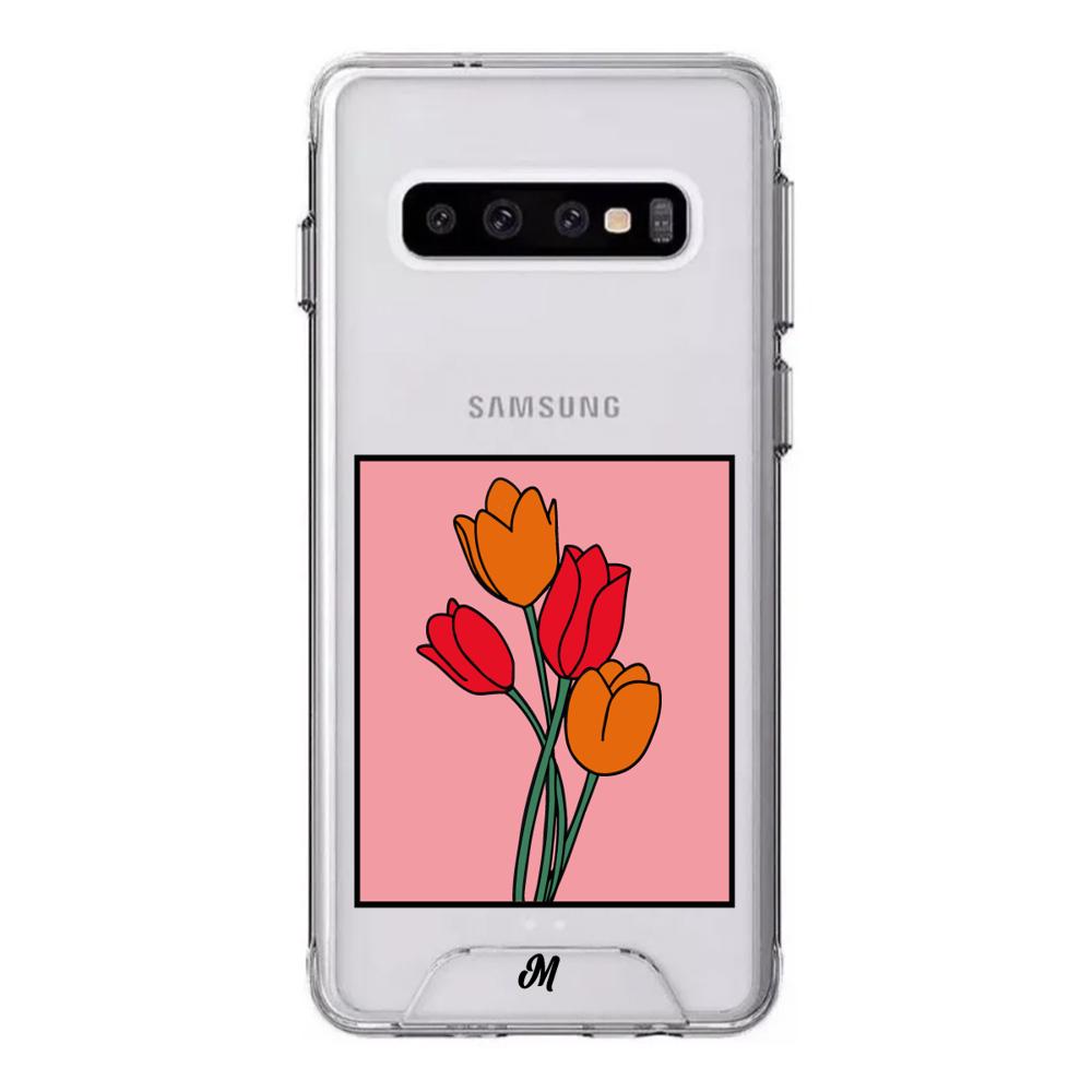 Case para Samsung S10 Tulipanes de amor - Mandala Cases