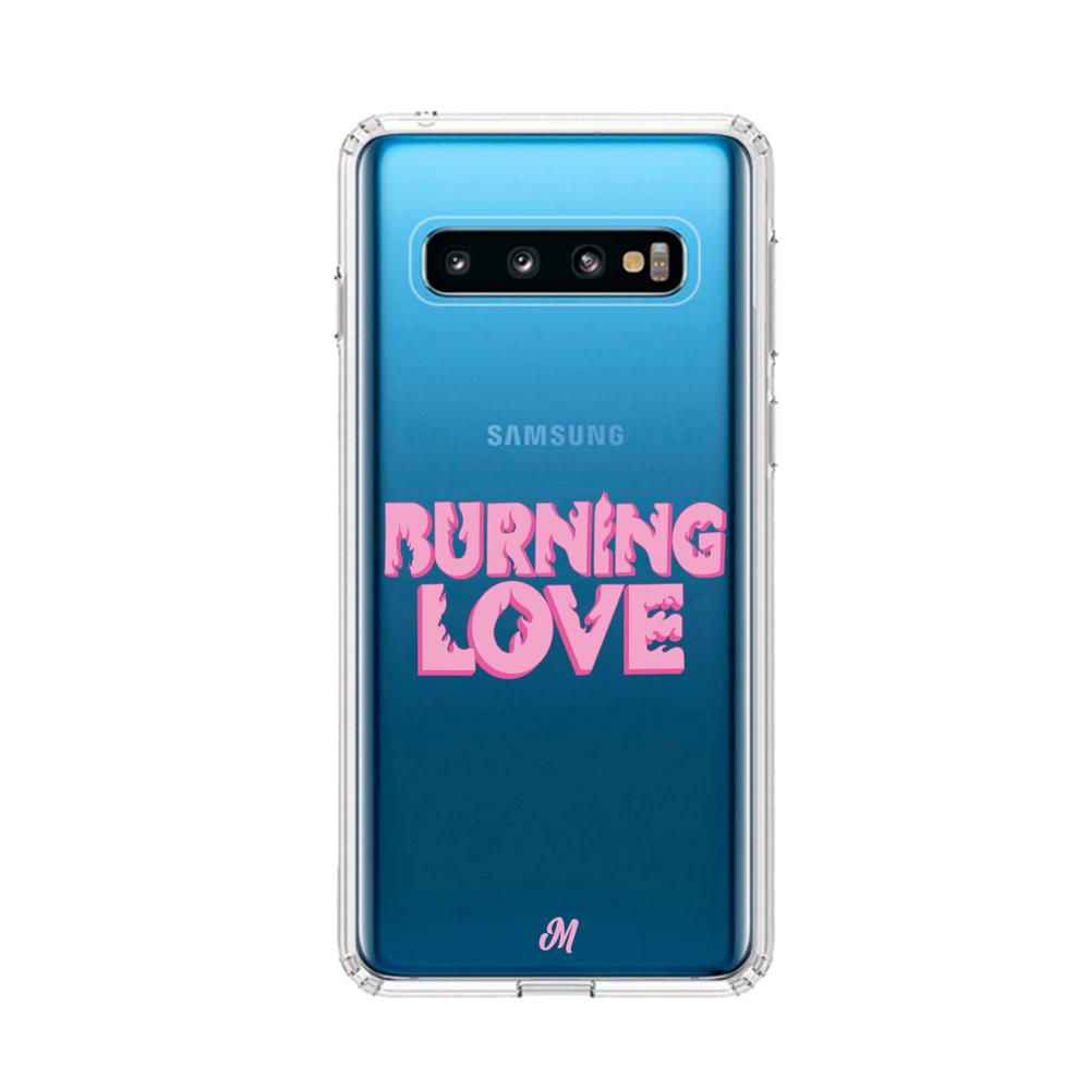 Case para Samsung S10 Funda Burning Love  - Mandala Cases