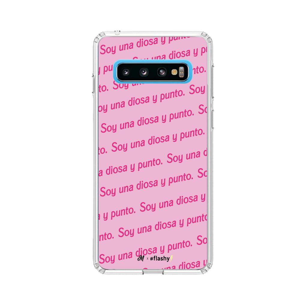 Case para Samsung S10 SOY UNA DIOSA Y PUNTO- Mandala Cases