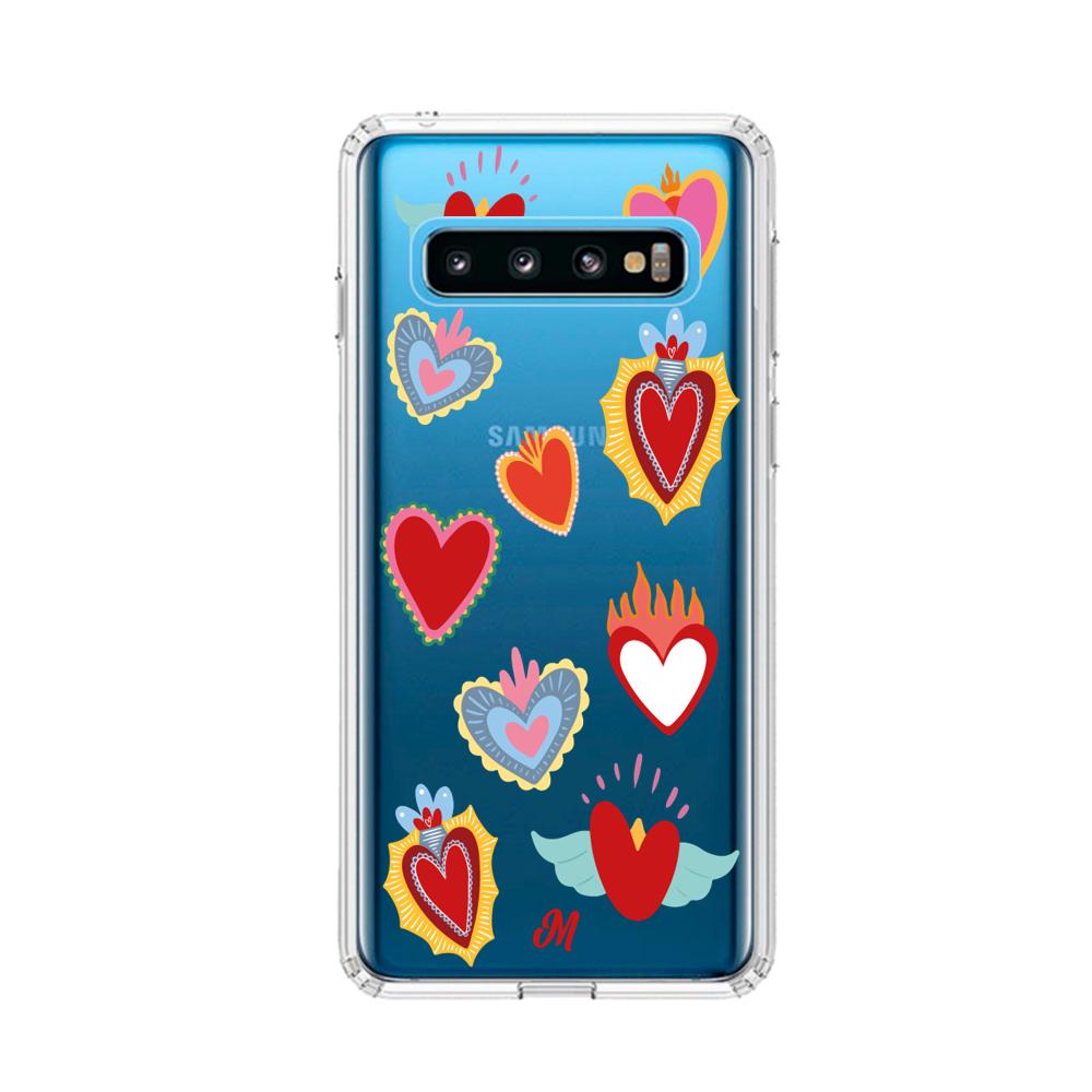 Case para Samsung S10 Corazón de Guadalupe - Mandala Cases