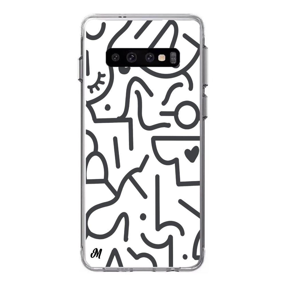 Case para Samsung S10 plus Arte abstracto - Mandala Cases