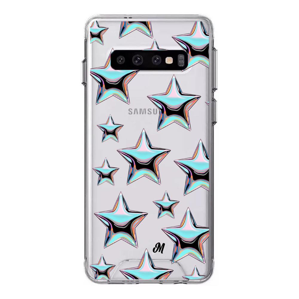 Case para Samsung S10 plus Estrellas tornasol  - Mandala Cases