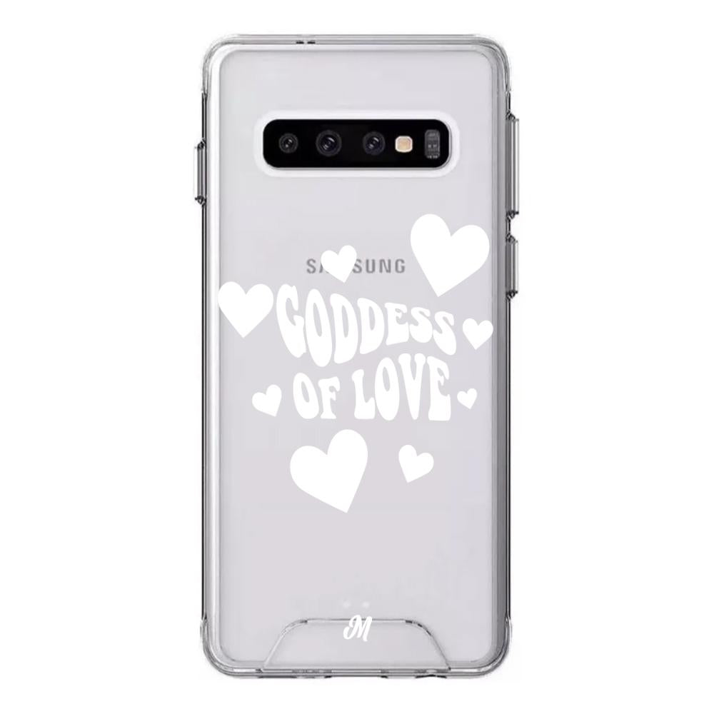 Case para Samsung S10 plus Goddess of love blanco - Mandala Cases