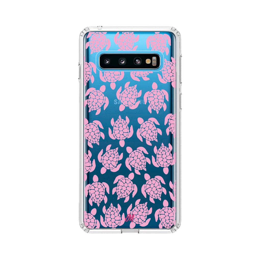 Case para Samsung S10 Tortugas rosa - Mandala Cases
