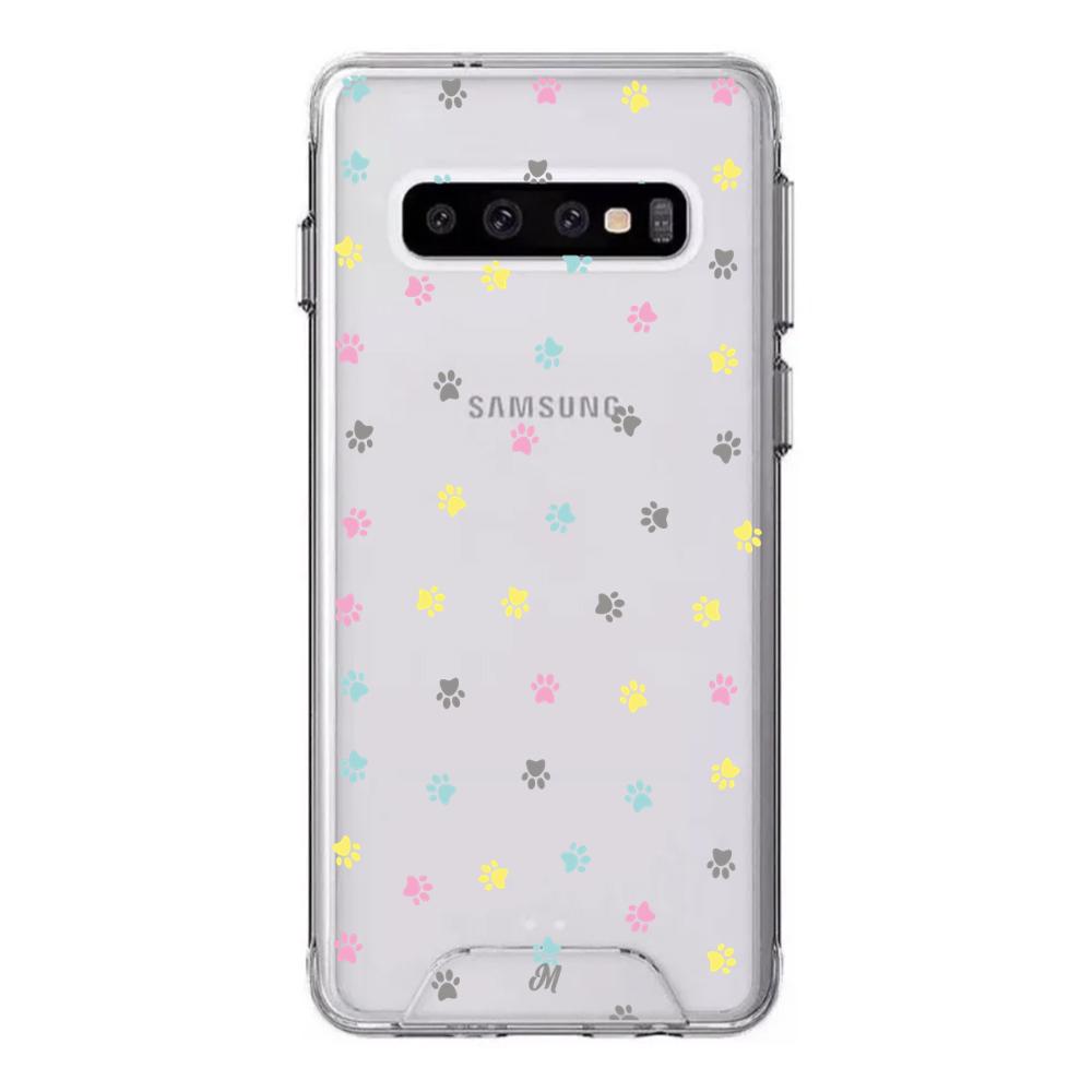 Case para Samsung S10 plus Huellitas coloridas - Mandala Cases