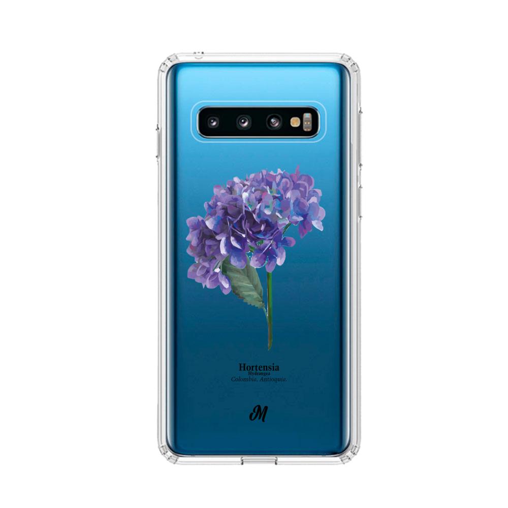 Case para Samsung S10 Hortensia lila - Mandala Cases