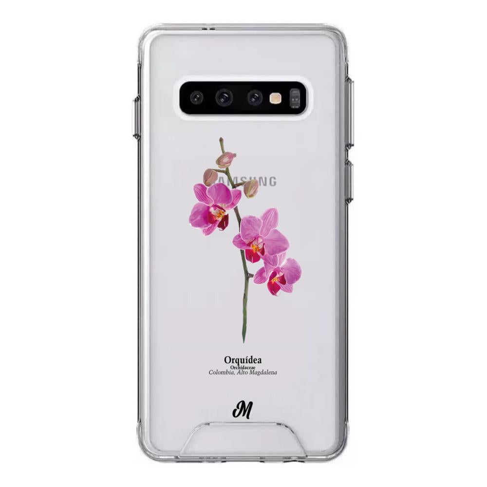 Case para Samsung S10 plus Ramo de Orquídea - Mandala Cases