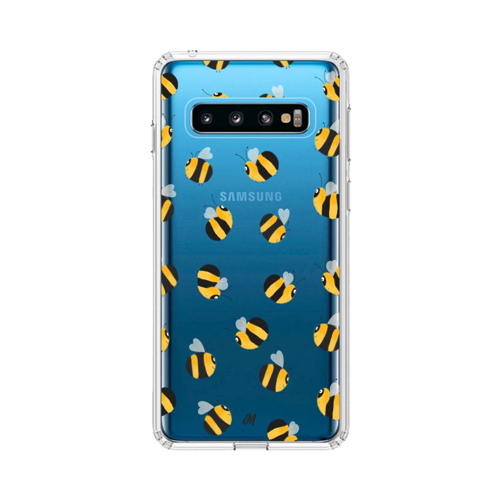 Case para Samsung S10 Abejitas Voladoras - Mandala Cases