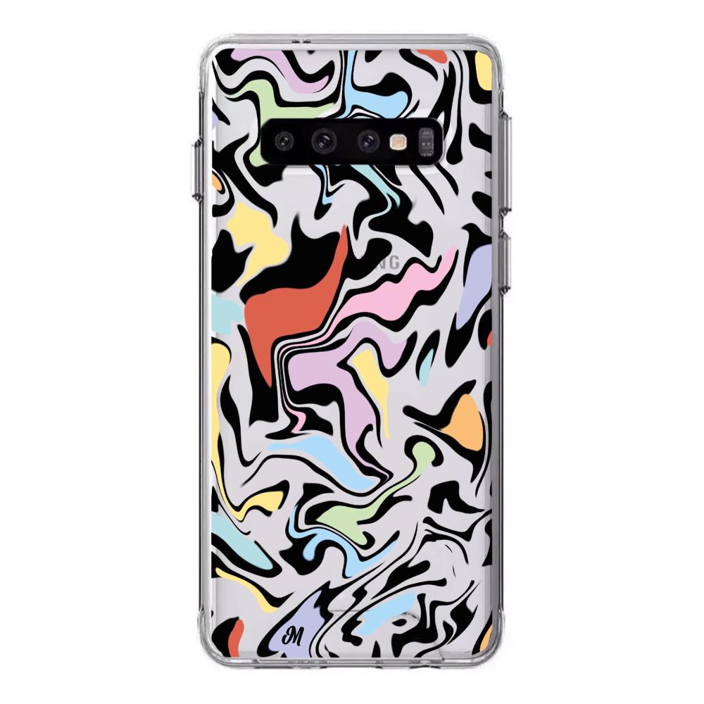 Case para Samsung S10 plus Lineas coloridas - Mandala Cases