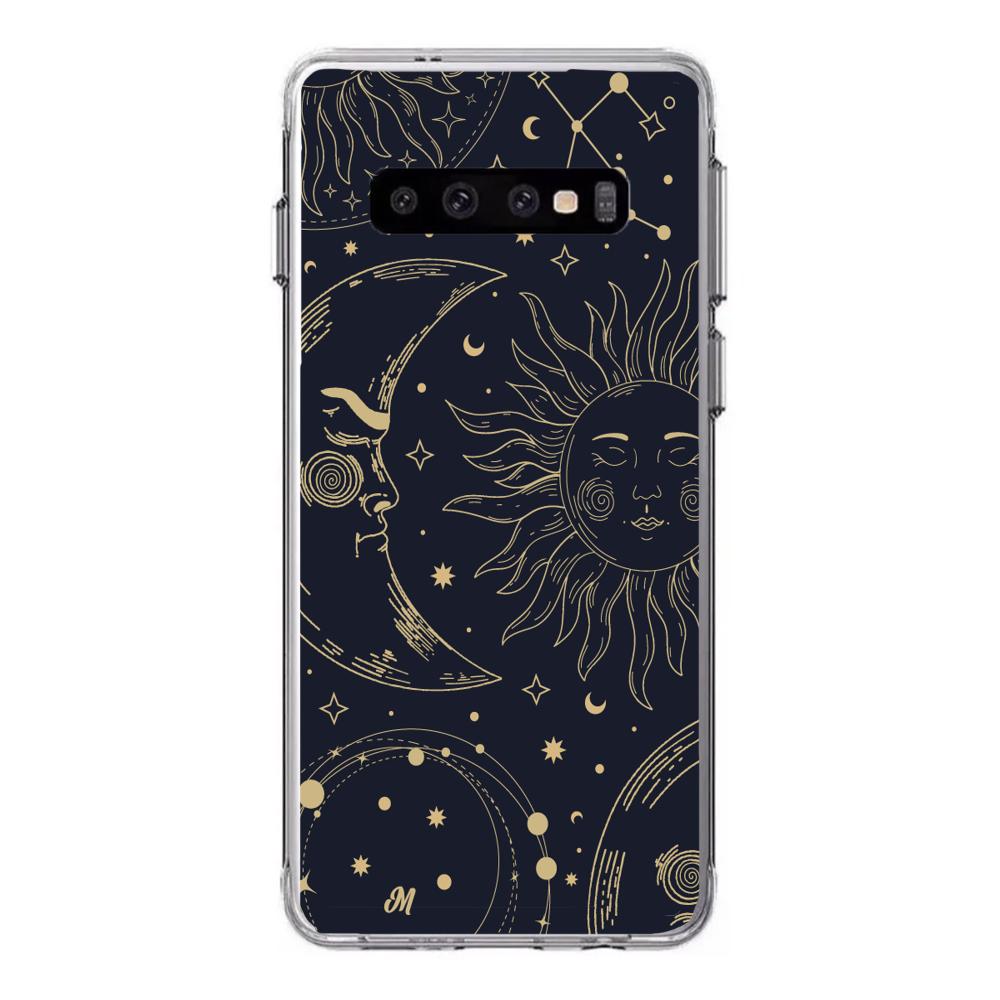 Case para Samsung S10 plus Sol y luna - Mandala Cases