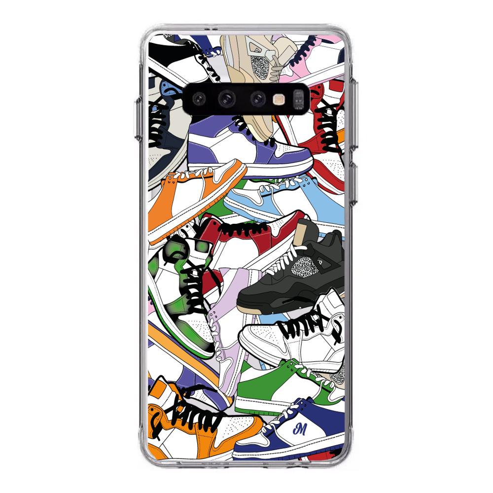Case para Samsung S10 plus Sneakers pattern - Mandala Cases