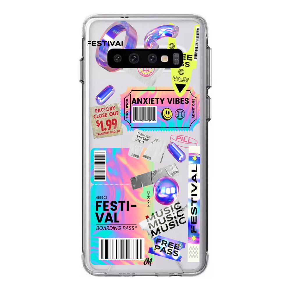 Case para Samsung S10 plus festival pass - Mandala Cases