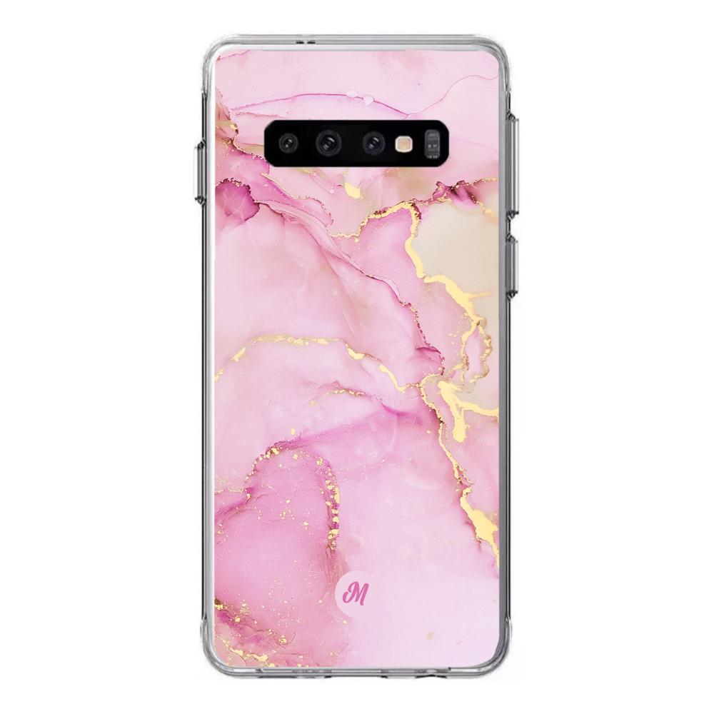 Cases para Samsung S10 plus Pink marble - Mandala Cases