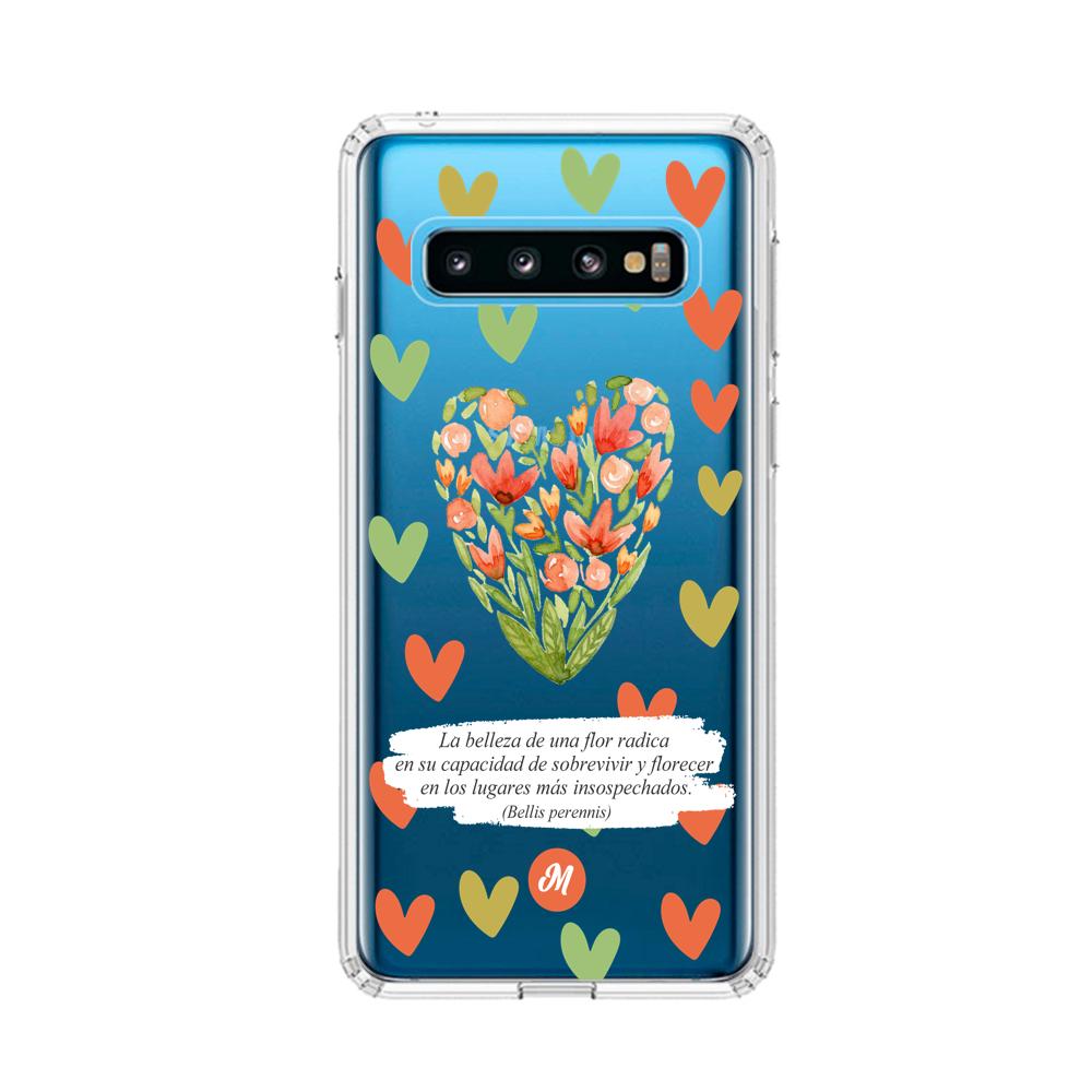 Cases para Samsung S10 Flores de colores - Mandala Cases