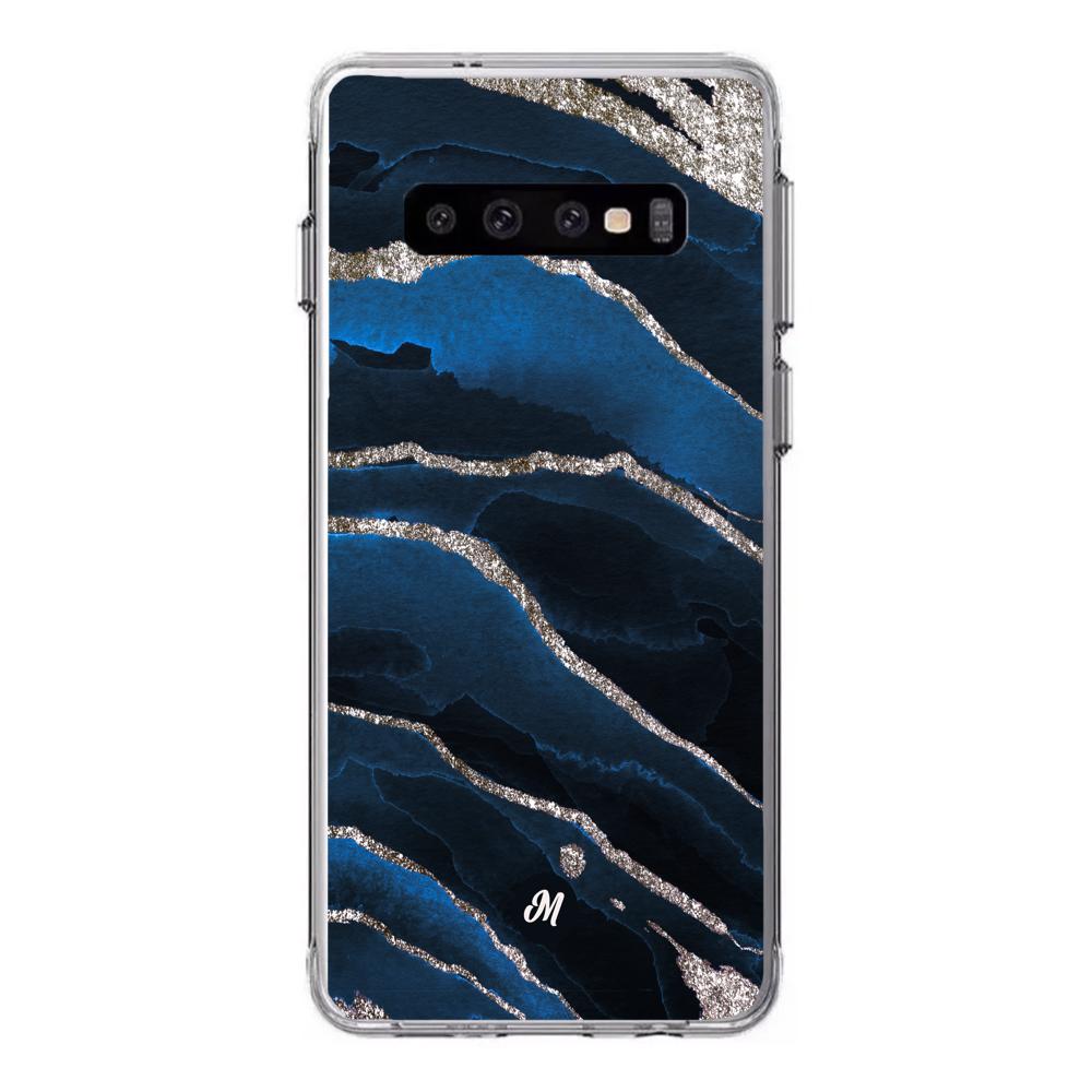 Cases para Samsung S10 plus Marble Blue - Mandala Cases