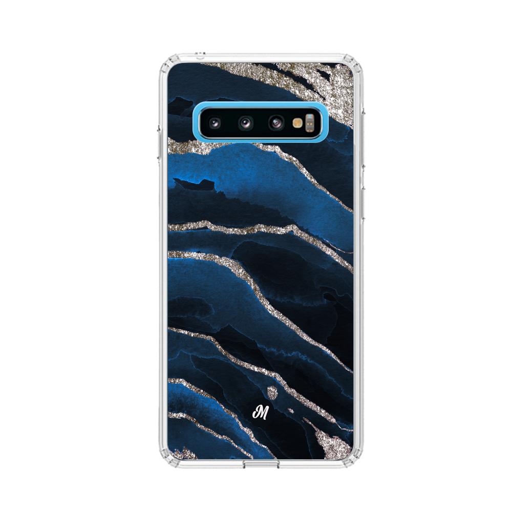 Cases para Samsung S10 Marble Blue - Mandala Cases