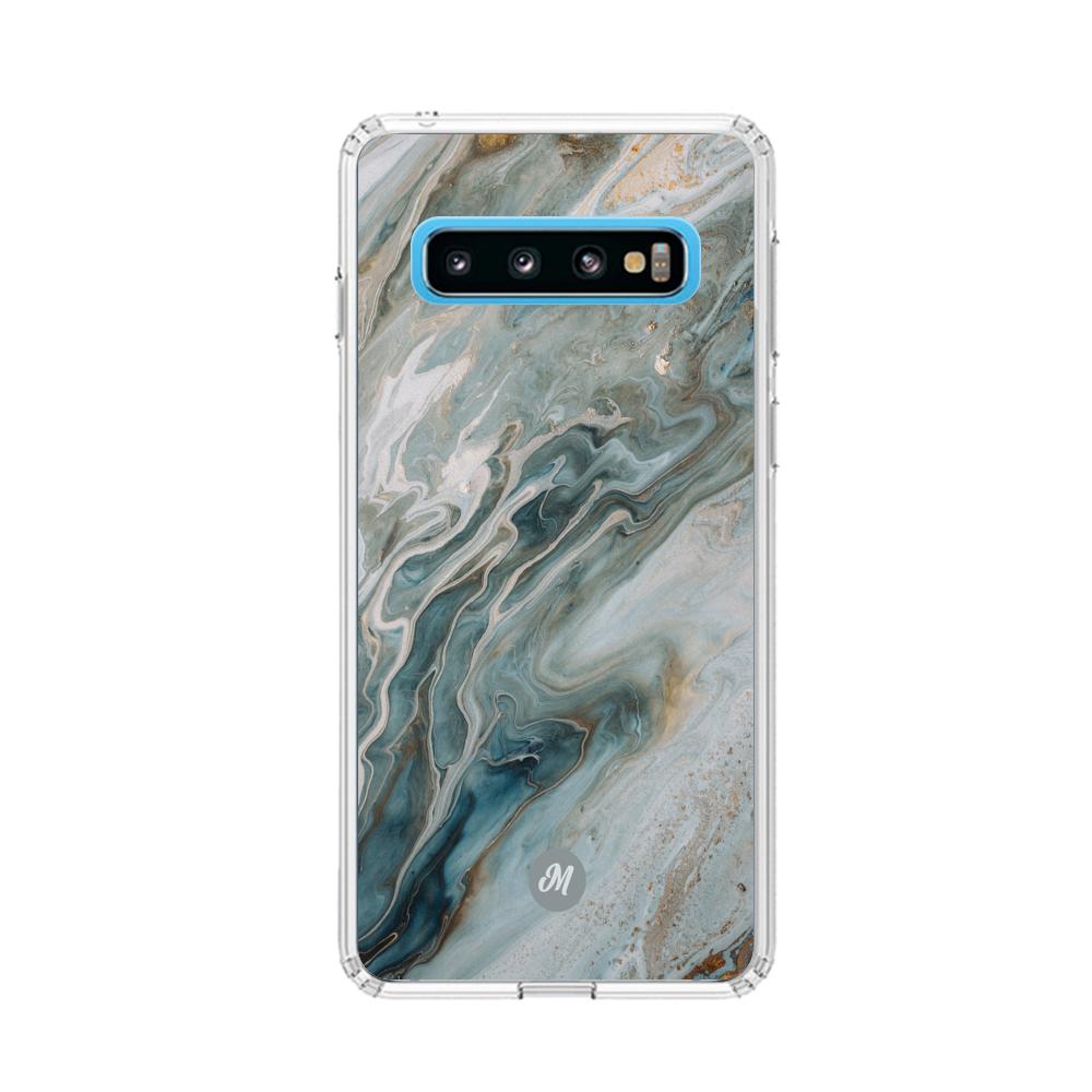 Cases para Samsung S10 liquid marble gray - Mandala Cases