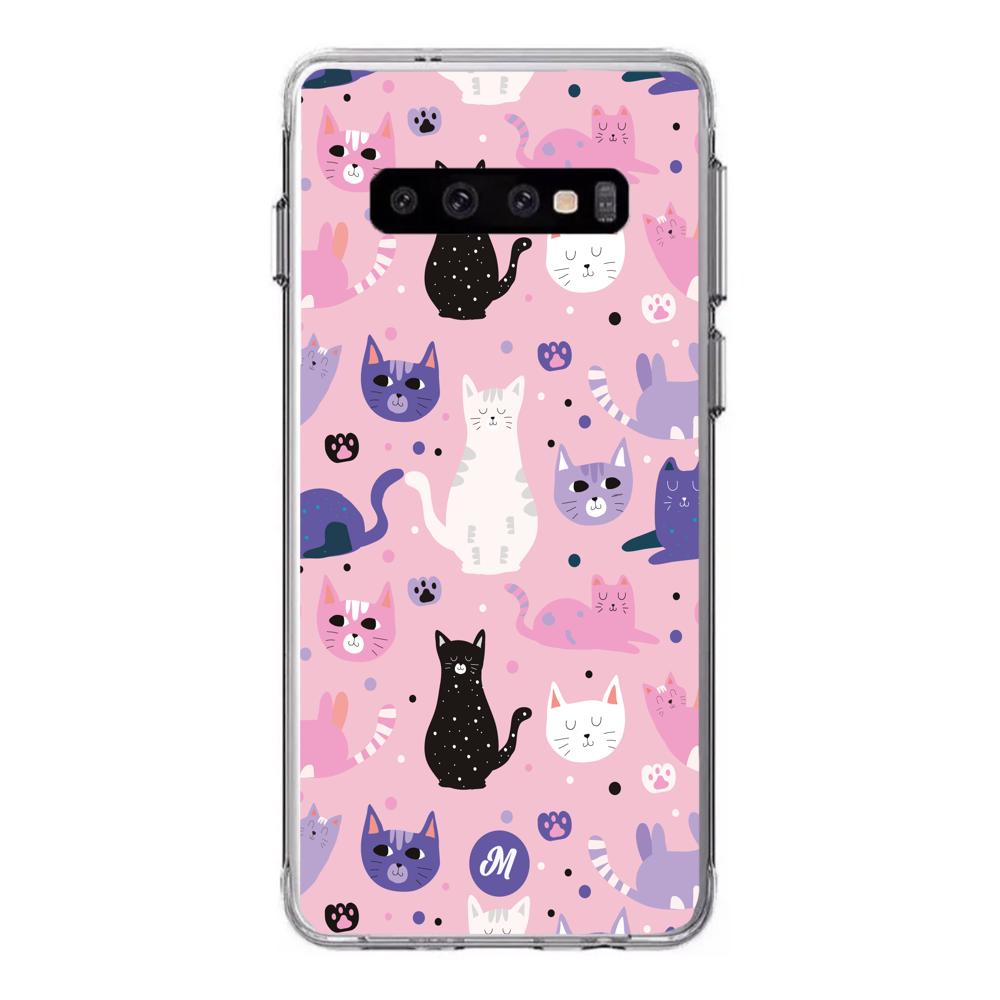 Cases para Samsung S10 Cat case Remake - Mandala Cases