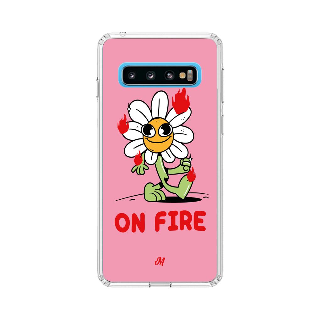 Cases para Samsung S10 ON FIRE - Mandala Cases