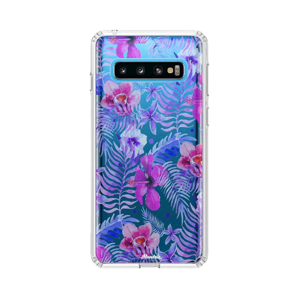 Case para Samsung S10 de Flores Hawaianas - Mandala Cases