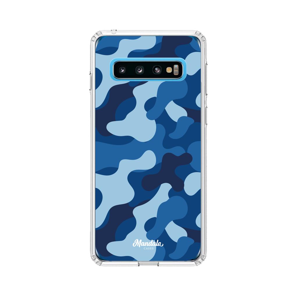 Estuches para Samsung S10 - Blue Militare Case  - Mandala Cases