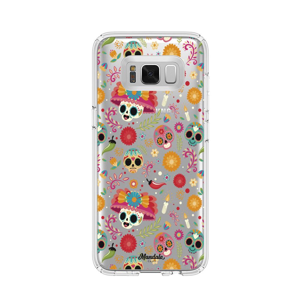 Case para Samsung s8 Plus Funda Catrinas  - Mandala Cases