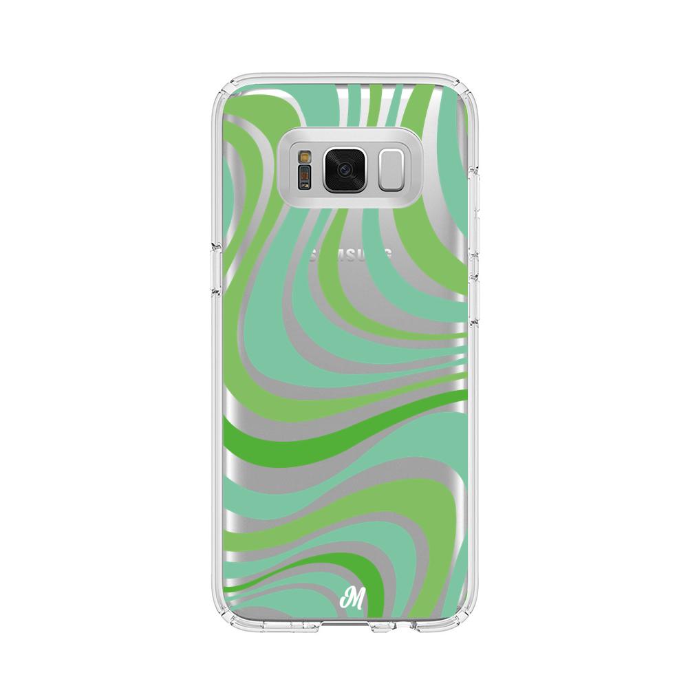 Case para Samsung s8 Plus Groovy verde - Mandala Cases